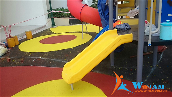 Winam thiết kế và xây dựng Sân chơi trẻ em cho khu căn hộ cao cấp Riviera Point