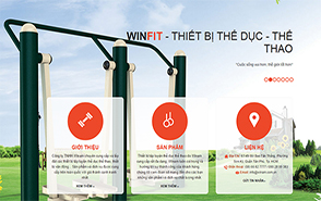 Winam ra mắt Website riêng cho nhóm sản phẩm Thiết bị thể dục