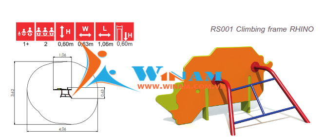 Thiết bị leo trèo - Winplay - RS001 RHINO