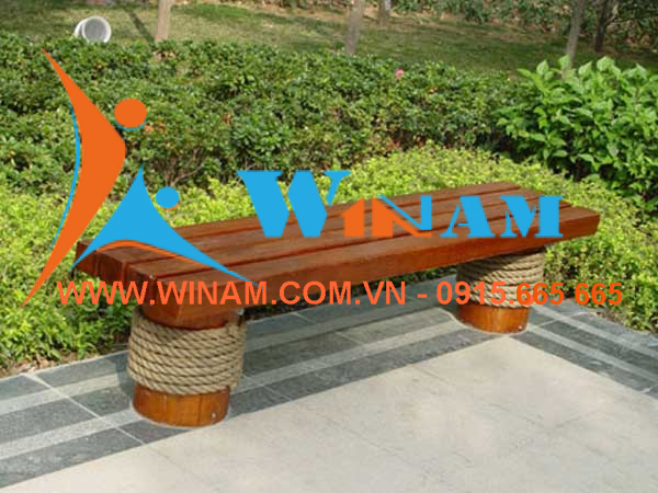 Bàn ghế công cộng - WinWorx - WAFW22 outdoor wooden garden bench