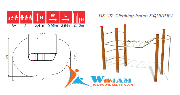 Thiết bị leo trèo - Winplay - RS122 SQUIRREL