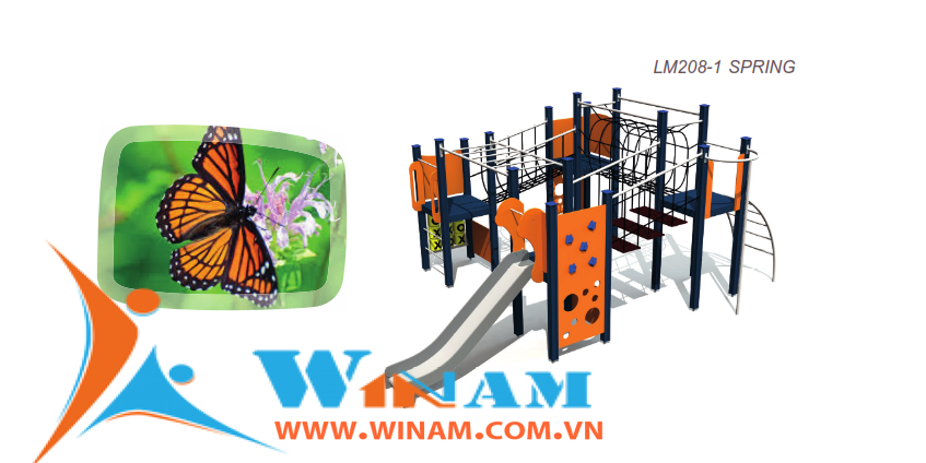 Khu vui chơi liên hoàn - Winplay - LM208-1 SPRING