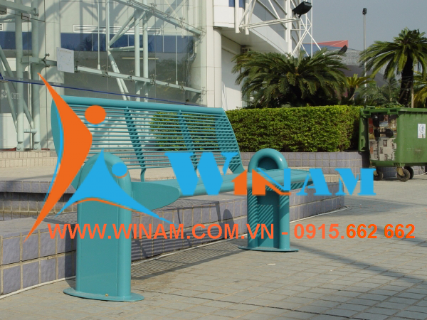 Bàn ghế công cộng - WinWorx - WA48 outdoor park bench