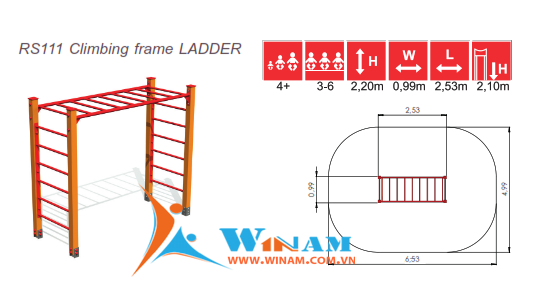 Thiết bị leo trèo - Winplay - RS111 LADDER