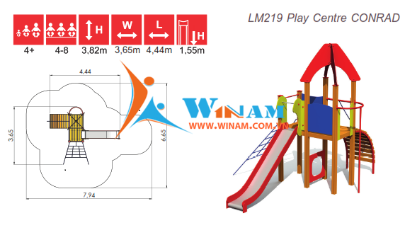 Khu vui chơi liên hoàn - Winplay - LM219 CONRAD