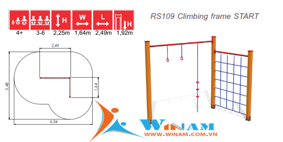 Thiết bị leo trèo - Winplay - RS109 START