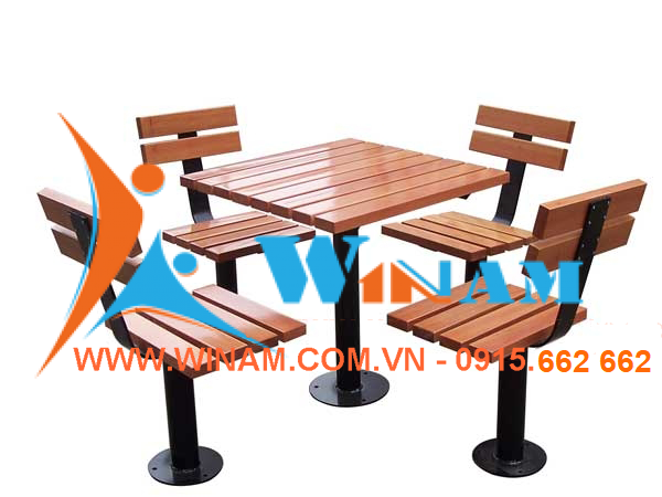 WinWorx - WATB20 park wood table and chairs