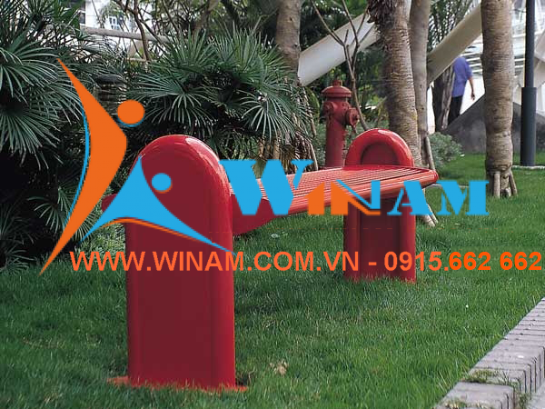 Bàn ghế công cộng - WinWorx - WA29- Garden furniture steel bench