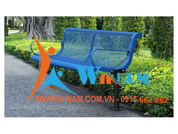 Bàn ghế công cộng - WinWorx - WA65- Park punched-plate bench