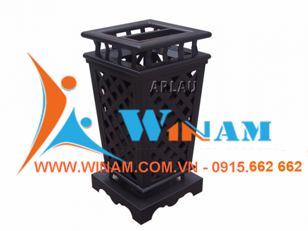 Thùng rác công viên - WINWORX - WABS24 iron park waste bin