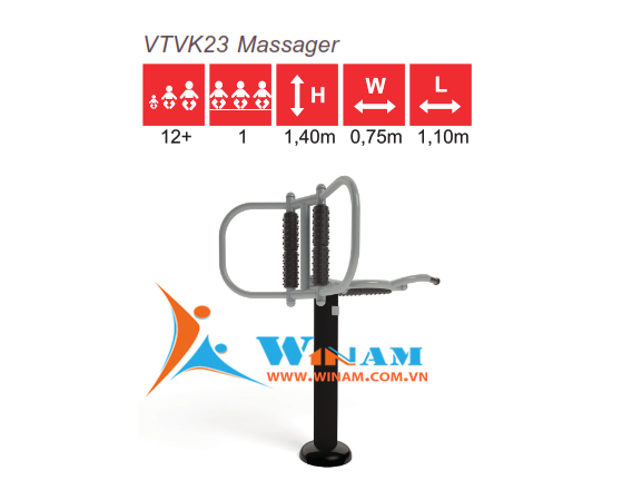 Thiết bị tập thể dục - WinFit -  VTVK23 Massager