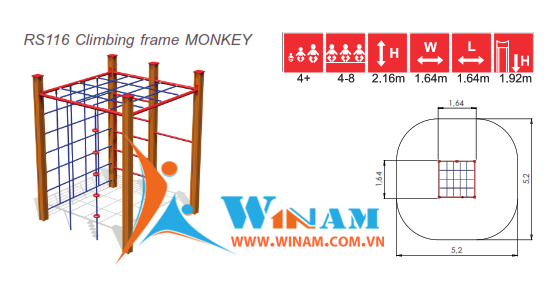 Thiết bị leo trèo - Winplay - RS116 MONKEY