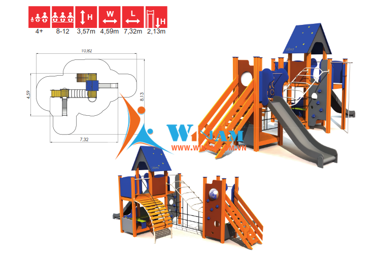 Khu vui chơi liên hoàn - Winplay - Z008 LIBRA