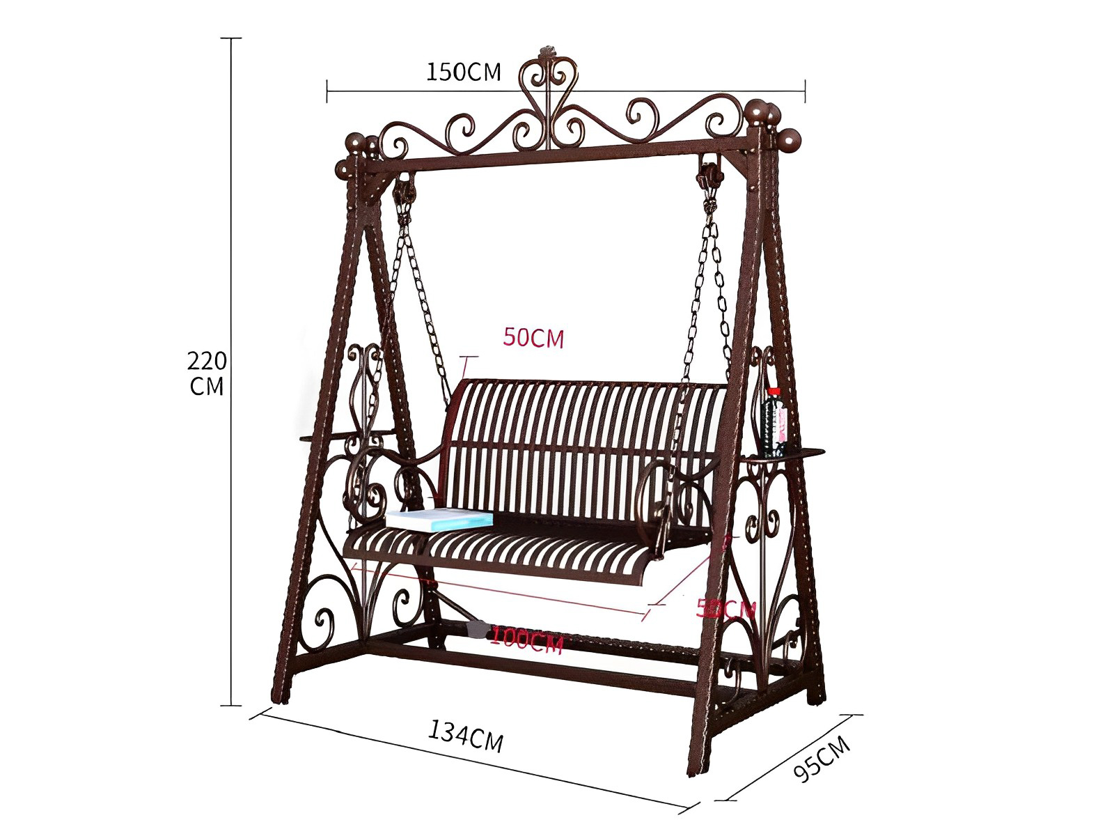 Bật mí kích thước xích đu chuẩn người thợ cần biết