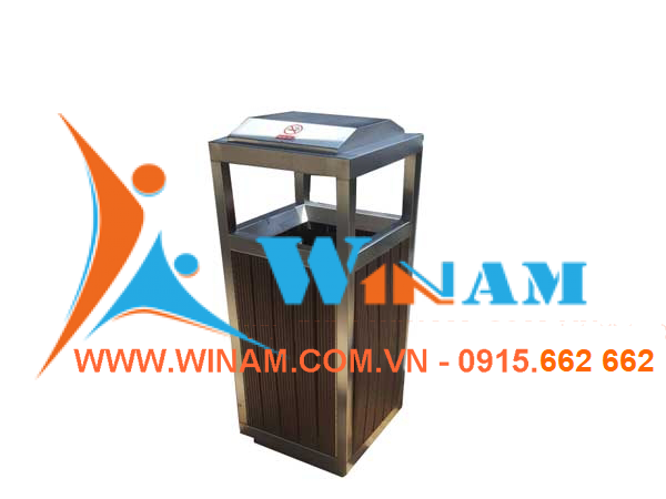 Thùng rác công viên - WINWORX - WABW34- decorative outdoor bin