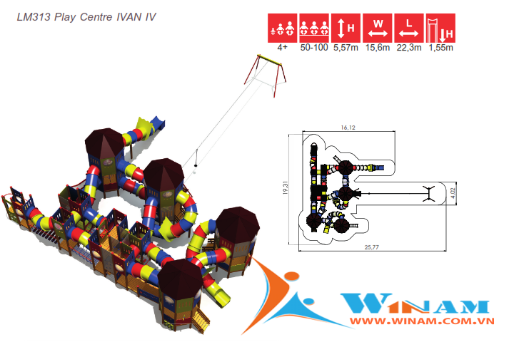 Khu vui chơi liên hoàn - Winplay - LM313 IVAN IV