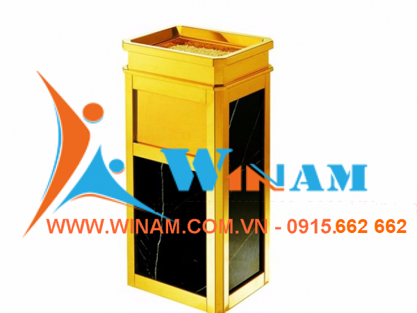 Thùng rác công viên - WINWORX - WAIL11 Hotel iron dust bin container