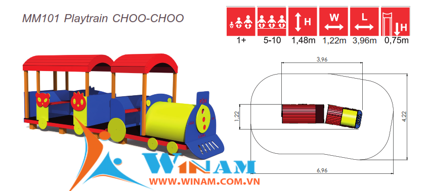 Tàu lửa - Winplay - MM101 CHOO-CHOO