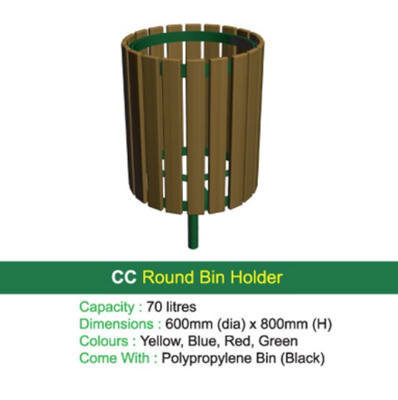 Thùng rác - WINWORX-MC-CC-Round-Bin-Holder