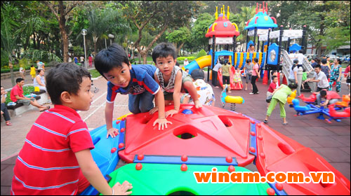Winam cung cấp tất cả các thiết bị sân chơi trẻ em