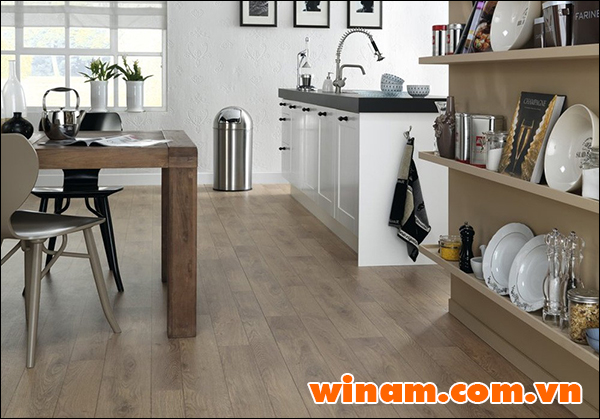 Winam cung cấp Sàn Nhựa PVC cho nhà bếp