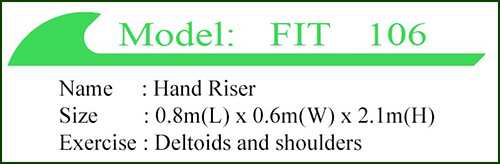 Thiết bị tập thể dục - Fit-106