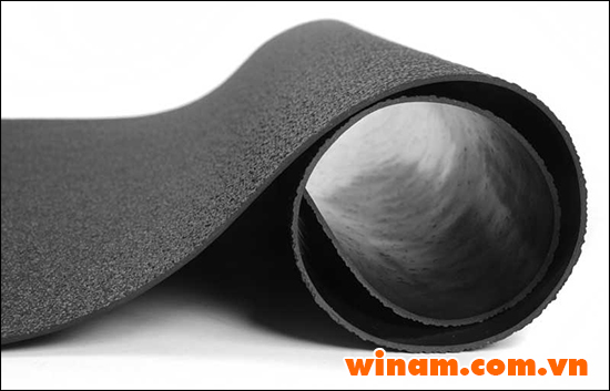 WinAm cung cấp Sàn cao su chịu lực dạng thảm cuộn