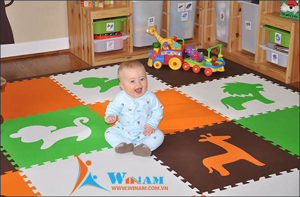 Winam cung cấp Thảm cao su và mút xốp có khớp nối cho sàn nhà