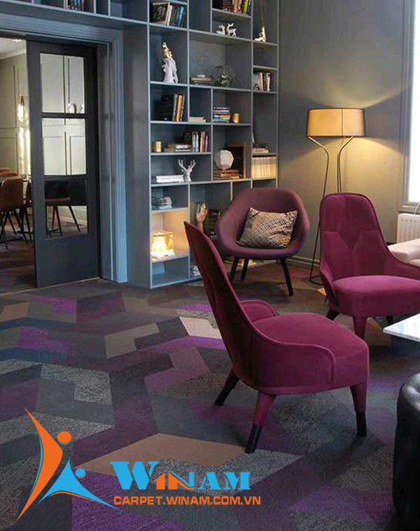 Thảm trải sàn cho khách sạn do Winam cung cấp