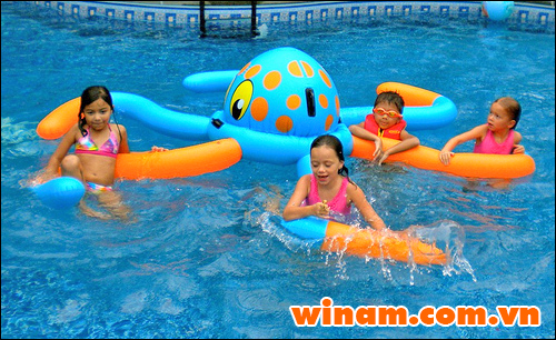 Thiết bị vui chơi dưới nước dành cho trẻ em