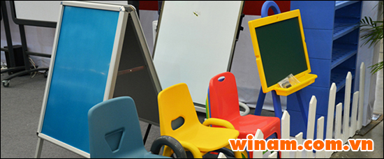 Winam cung cấp thiết bị dạy học và thiết bị vui chơi dành cho ngành giáo dục mầm non và tiểu học
